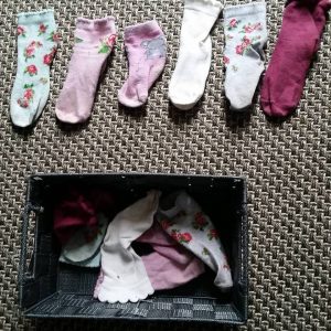 mise en paires chaussettes montessori