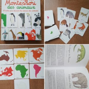 Mon coffret montessori des animaux