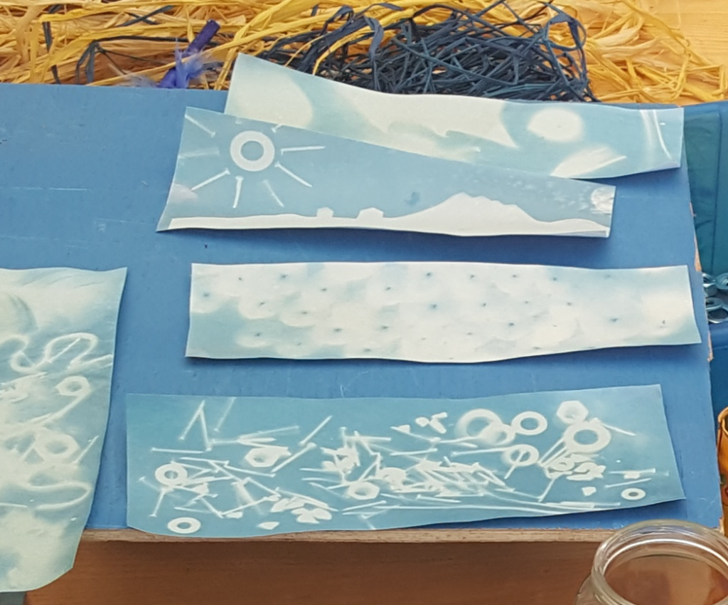 cyanotype atelier enfant