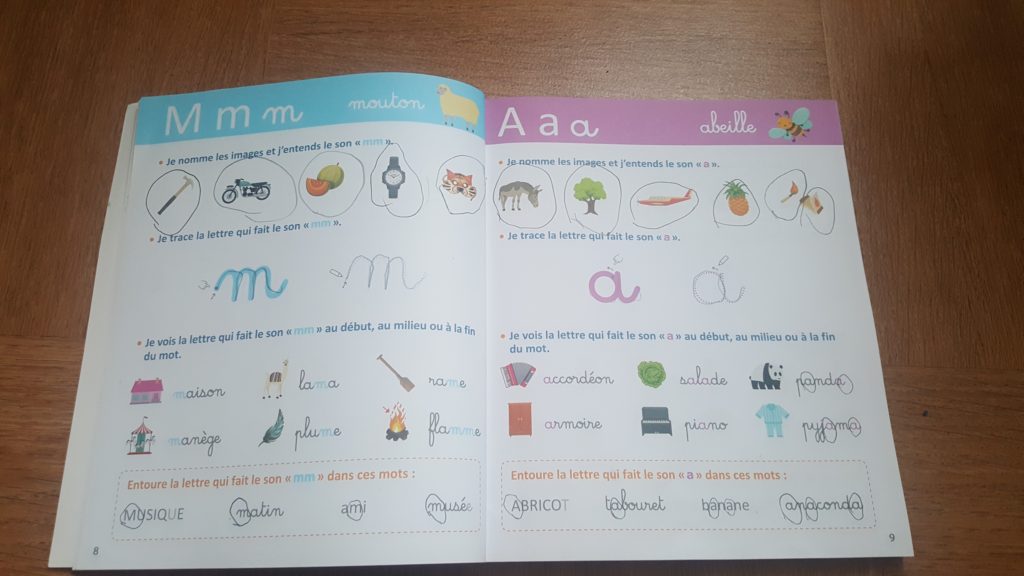 Ma lecture Montessori : Des mots simples à lire (Dès 5 ans)