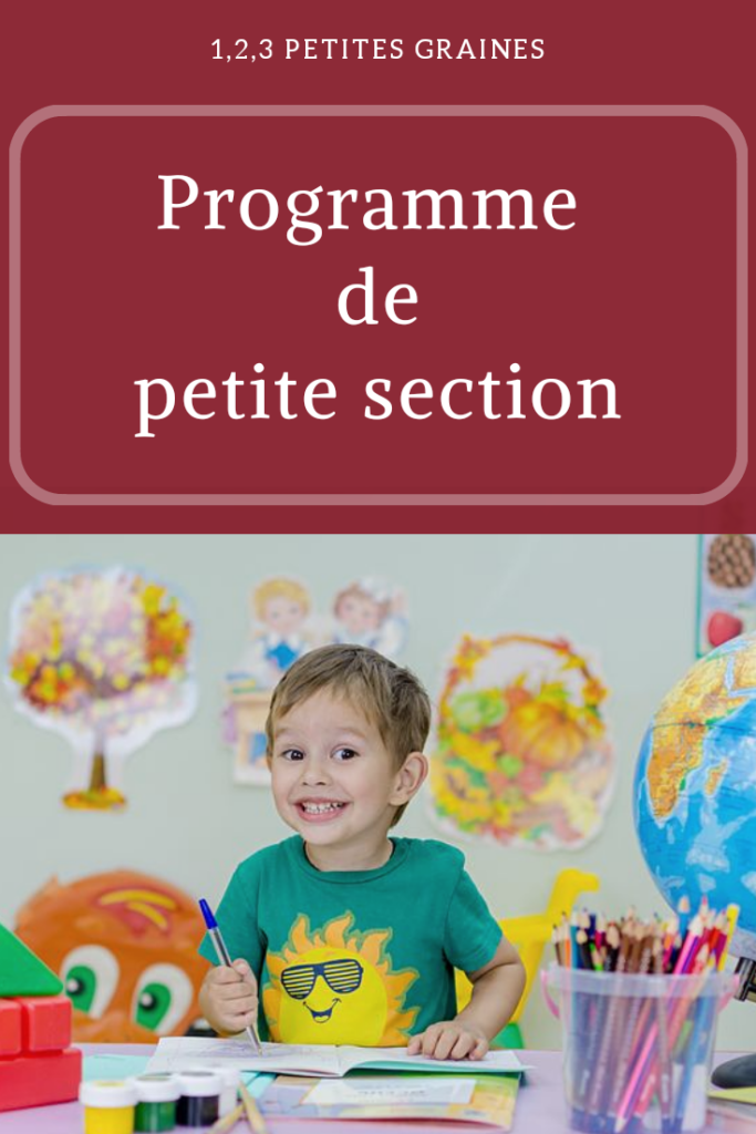 Programme De Petite section 