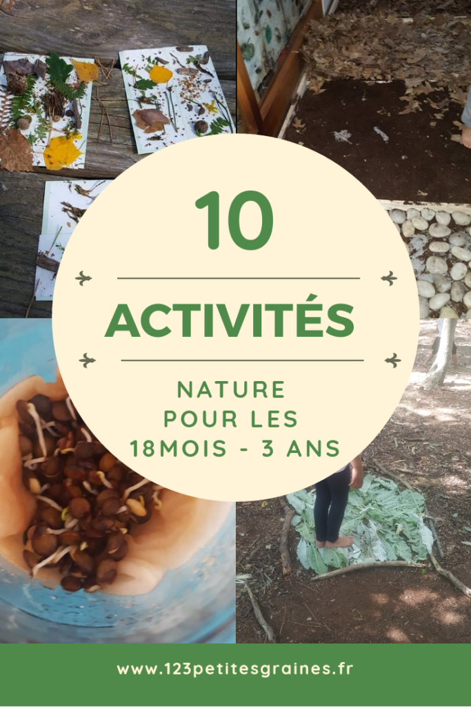 activités nature montessori 3 ans 18 mois