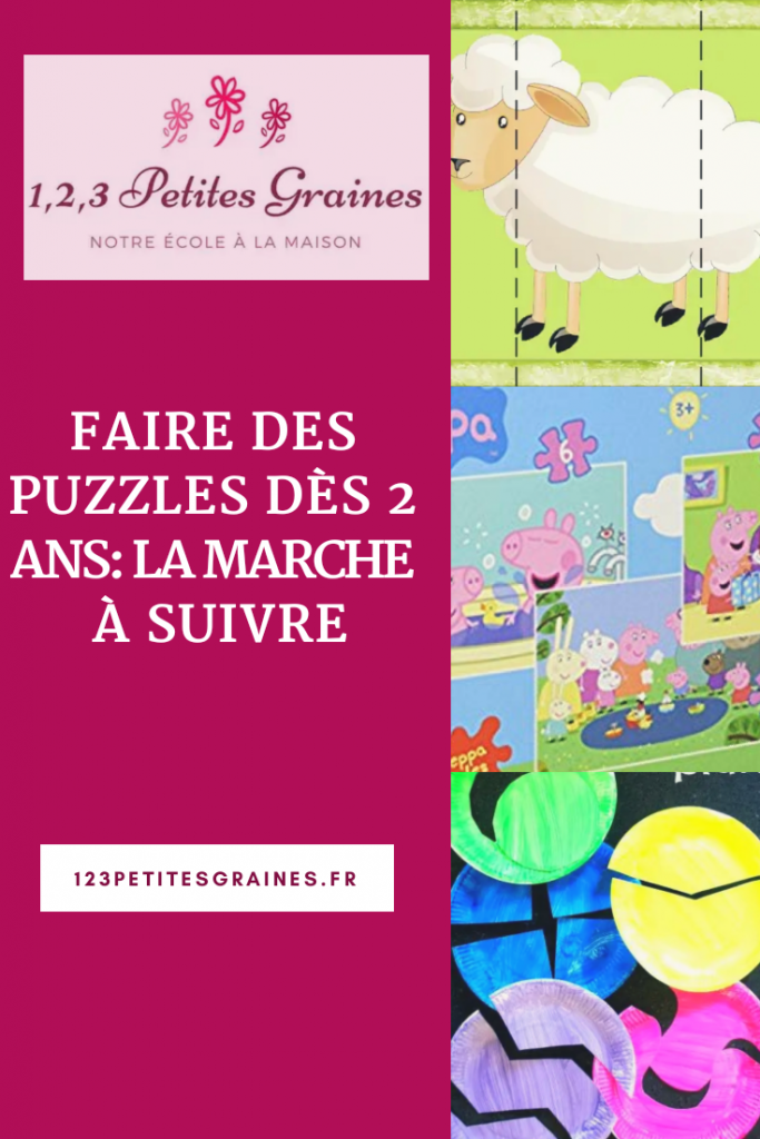 faire des puzzles dès 2 ans apprendre